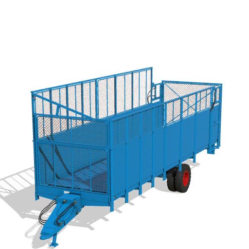 HTS 50.04-2 Large Volume Trailer and HTS 50.04 High-Pressure Bale Trailer - Thumbnail 1