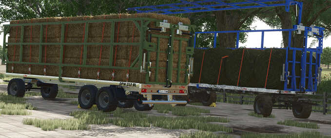 Ballentransport Fliegl DPW210 Landwirtschafts Simulator mod