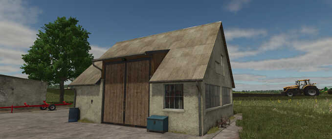 Selbstgebaute Große Garage Mod Image