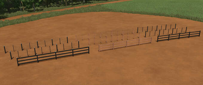 Decoration Farm Fences Pack Farming Simulator mod
