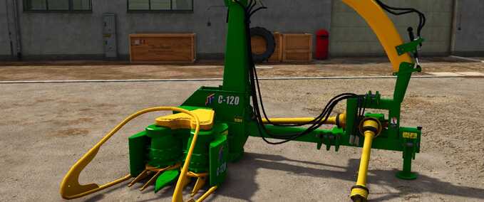 Schneidwerke & Schneidwerkswagen JF C120 Verde Landwirtschafts Simulator mod
