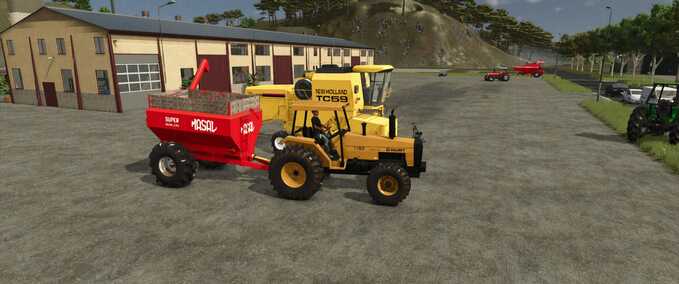 Anhänger Masal 90 Schüttguttransporter Landwirtschafts Simulator mod