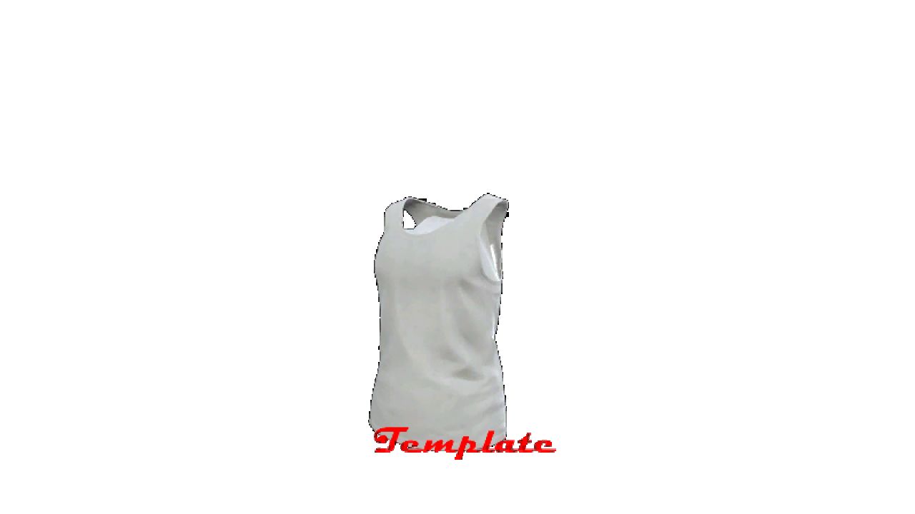 Vorlage für Tanktop (WCA) - Thumbnail 1