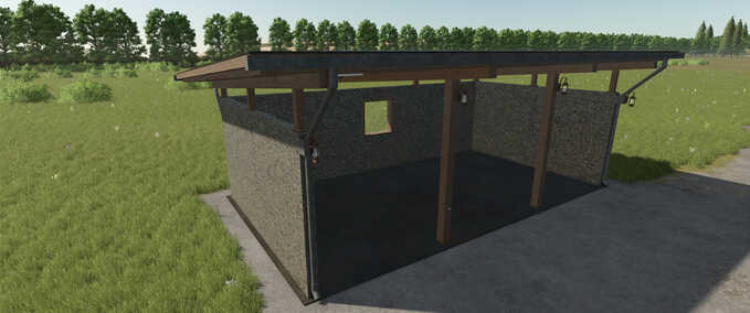 Schuppen Alter Dreifach-Schuppen Landwirtschafts Simulator mod