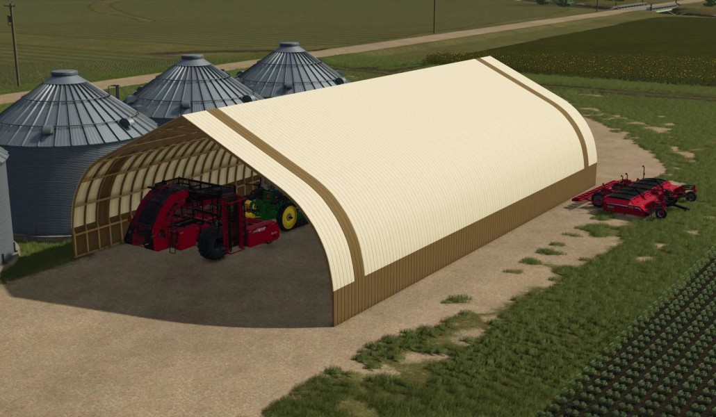 110×60 Durchfahrts-Schuppen - Thumbnail 1