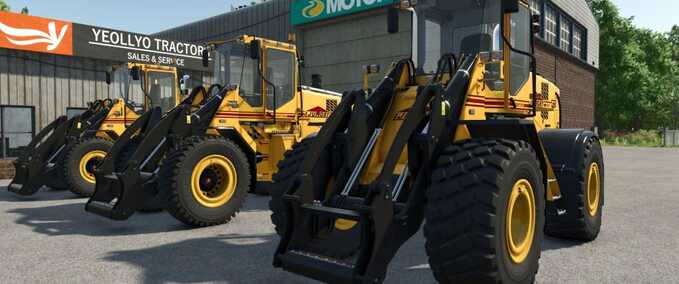 Exevators Ljungby Wheel Loaders Farming Simulator mod