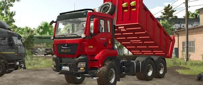 Trucks MAN TGS 6x6 Farming Simulator mod