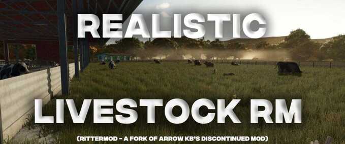 Tiere Realistisches Vieh RM Landwirtschafts Simulator mod