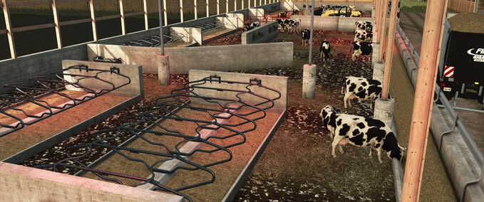 Gebäude Monoslope-Stall Landwirtschafts Simulator mod