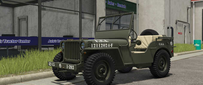 Cars JW Military 4x4 Farming Simulator mod