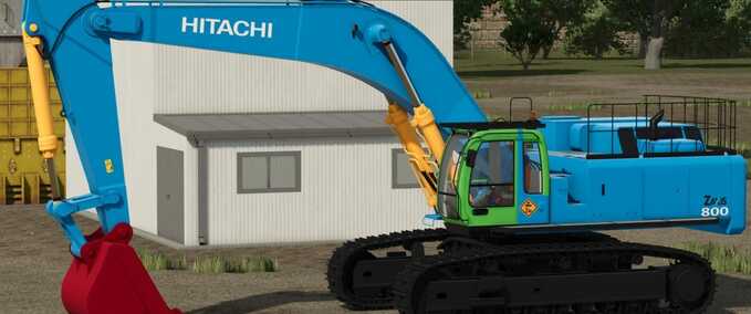 Exevators Hitachi Zaxis 800 Farming Simulator mod