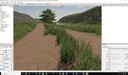 Straßen- und Feldwegtexturen für Kartenerstellung