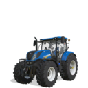 New Holland T7 Bearbeitung
