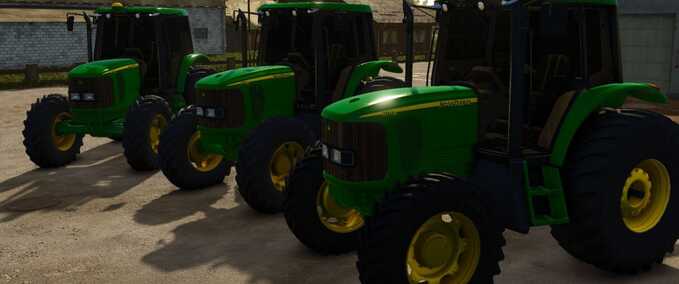 John Deere John Deere 6110J Farming Simulator mod