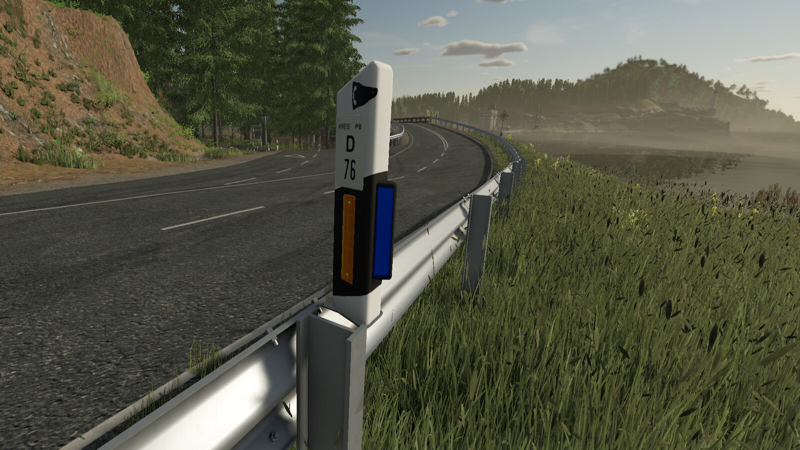 German Small Road Poles - Thumbnail 1