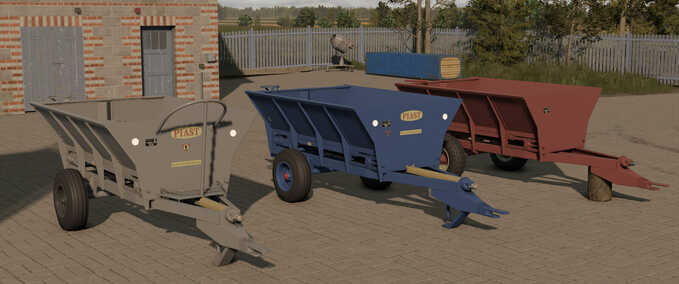 Sprayers & Fertilizer Brzeg N 009/0-2 Piast Fertilizer and Lime Spreader Farming Simulator mod