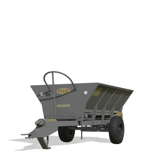 Brzeg N 009/0-2 Piast Fertilizer and Lime Spreader - Thumbnail 1