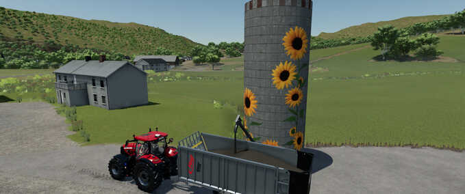 Silos Sonnenblumen Farm & Markt Pack Landwirtschafts Simulator mod