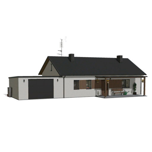 Weißes Luxushaus - Thumbnail 1