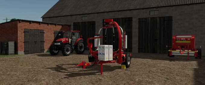 Ballenwickler Kverneland Wickler 7850C Landwirtschafts Simulator mod