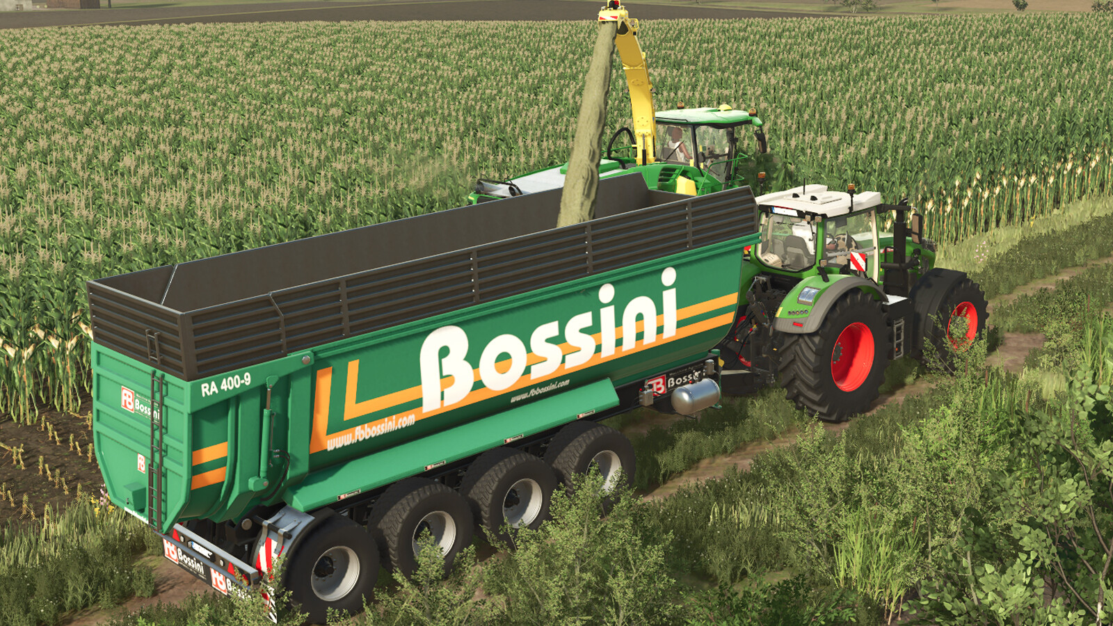Bossini RA 400-9 Dumper Trailer - Thumbnail 1