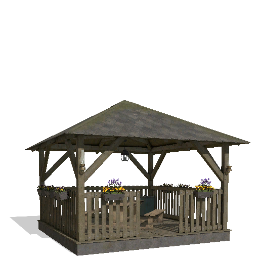 Wooden Gazebo - Thumbnail 1