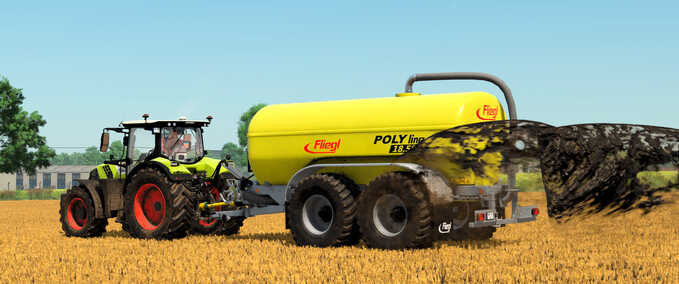 Trailers Fliegl Poly Line 18500 Farming Simulator mod