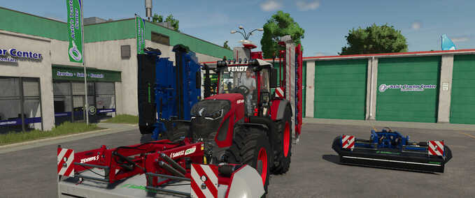 Mower SaMASZ KDD 941/942 and KDF 341 Mowers Farming Simulator mod