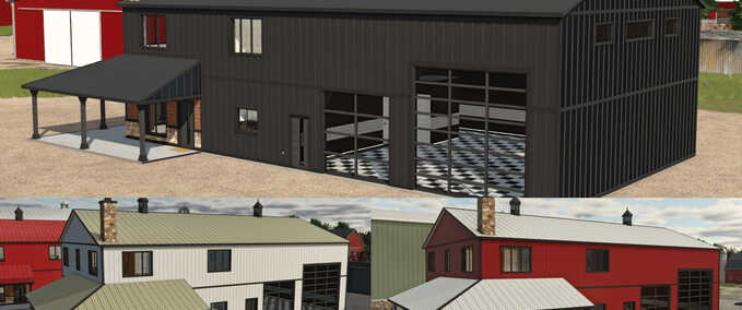 Buildings Barndominium Farming Simulator mod