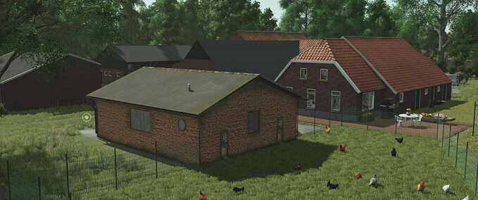 Animal Pens Old Chicken Barn Farming Simulator mod
