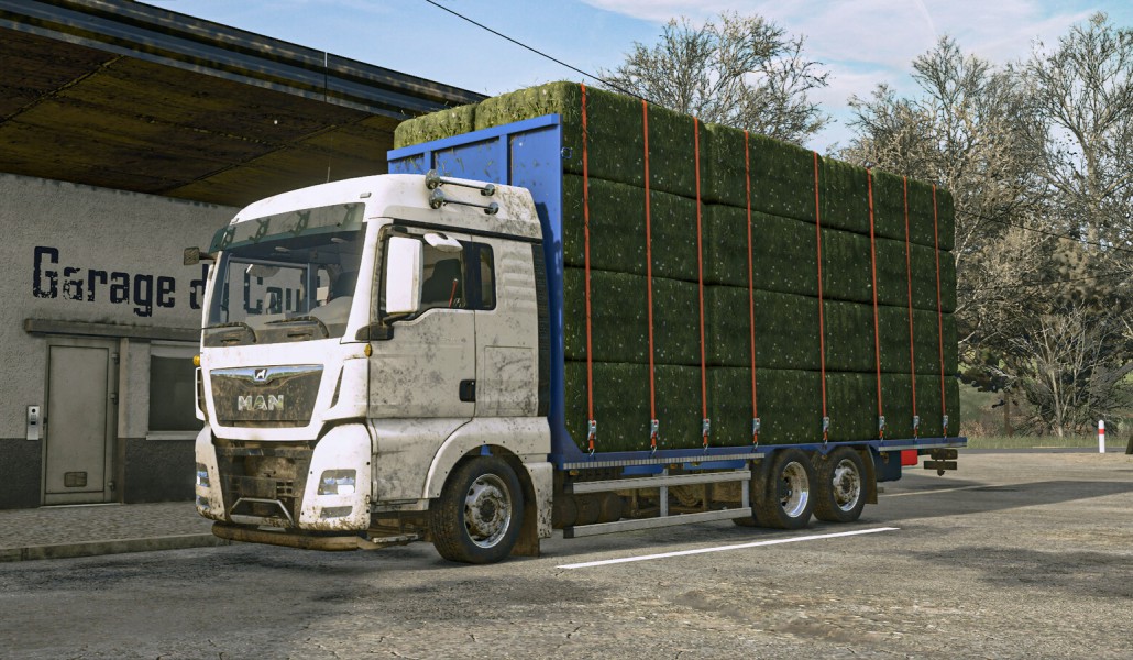 MAN TGX 6x2 Straw Bale Transporter - Thumbnail 1
