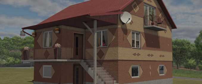 Gebäude Buntes Haus Landwirtschafts Simulator mod