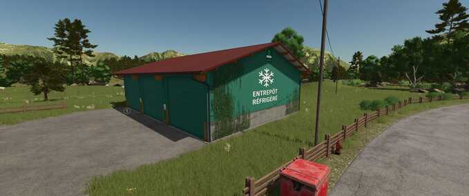 Gebäude Kühlhaus Landwirtschafts Simulator mod