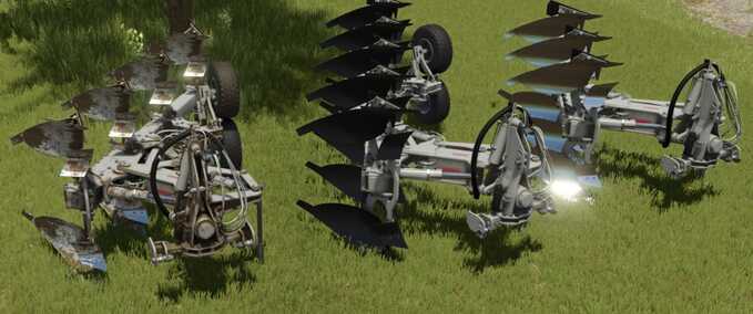 Pflüge Ermo Kronos Evo Serie Landwirtschafts Simulator mod