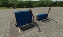 Containerlager und Lagerhaus