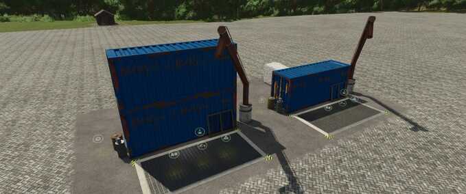 Silos Containerlager und Lagerhaus Landwirtschafts Simulator mod