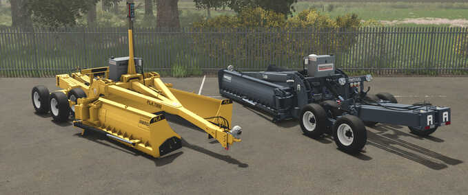 Other Implements Amaquel PLA Laser Leveler Farming Simulator mod