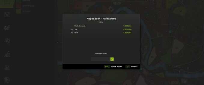 Gameplay Farmland Market Farming Simulator mod