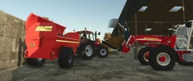 Miststreuer Belmac 7.5CY Miststreuer Landwirtschafts Simulator mod