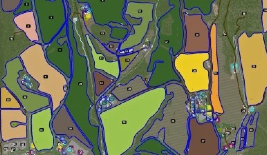AutoDrive Routes for Valachy Map - Thumbnail 1