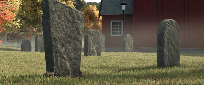 Prefab Grabsteine Sammlung Landwirtschafts Simulator mod