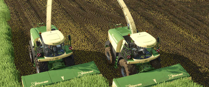 Combines & Excavators Krone Big X 480-630 Farming Simulator mod