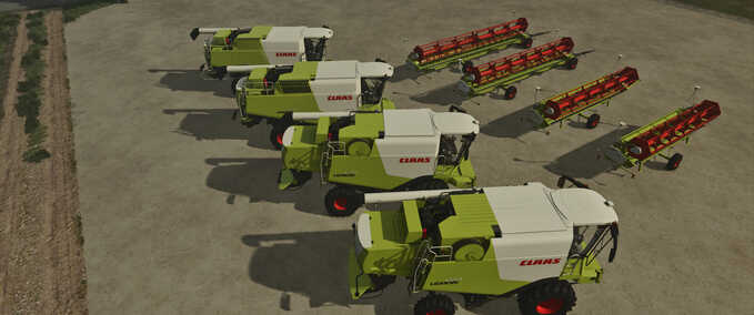 CLAAS Lexion 600-700 Serie Mod Image