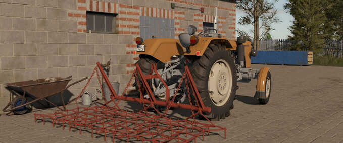 Cultivators & Harrows SFMRK BZz-3 Harrow Farming Simulator mod