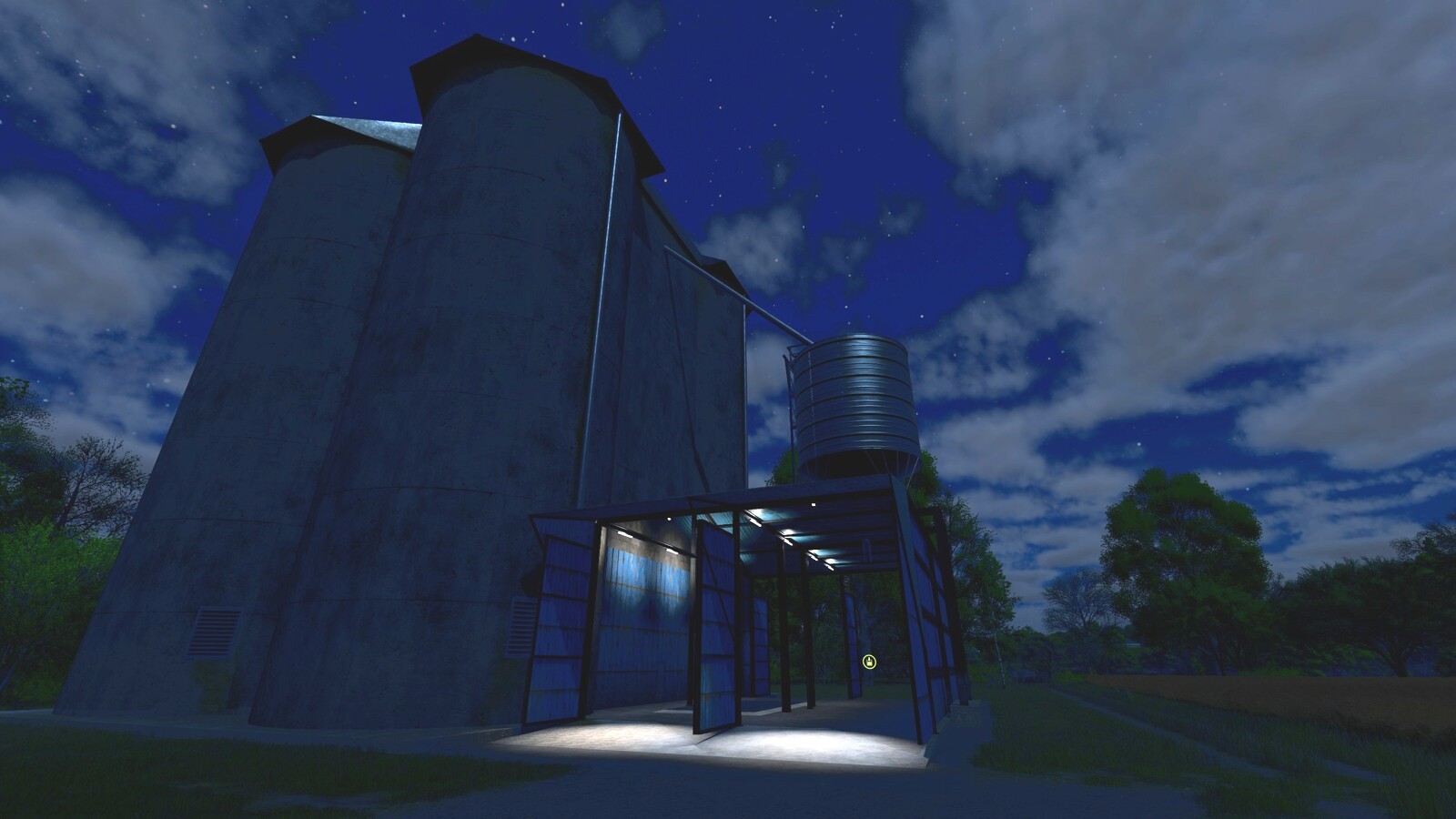 Großes Betonkorn-Silo - Thumbnail 1