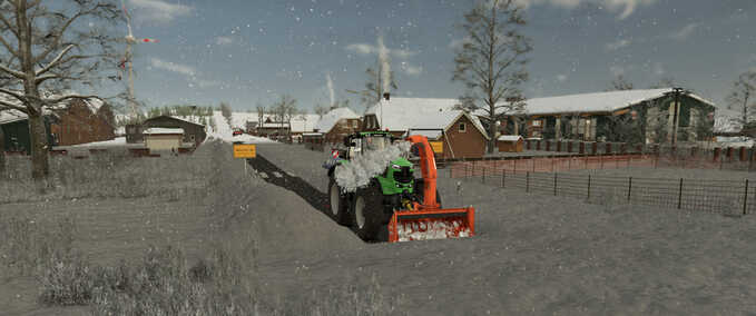 Gameplay Snow Contracts Farming Simulator mod