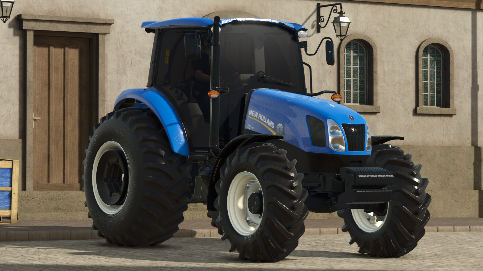 New Holland T6110 mit 665TL Frontlader - Thumbnail 1