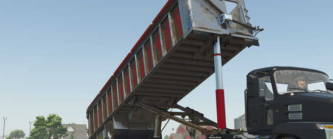 Trailers Trail Frameless End Dump Farming Simulator mod