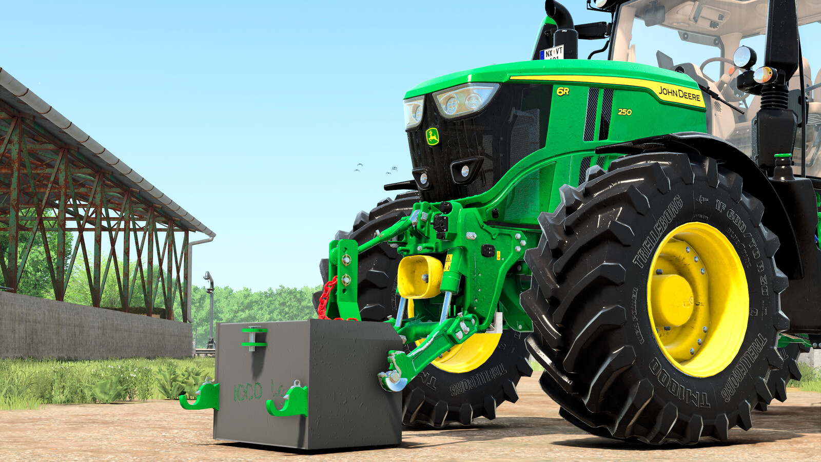 1000kg Weight with Trailer and Implement Coupling - Thumbnail 1