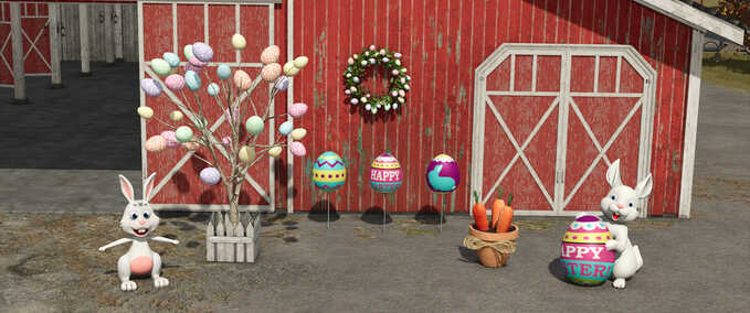 Decoration Easter Decorations Pack Farming Simulator mod